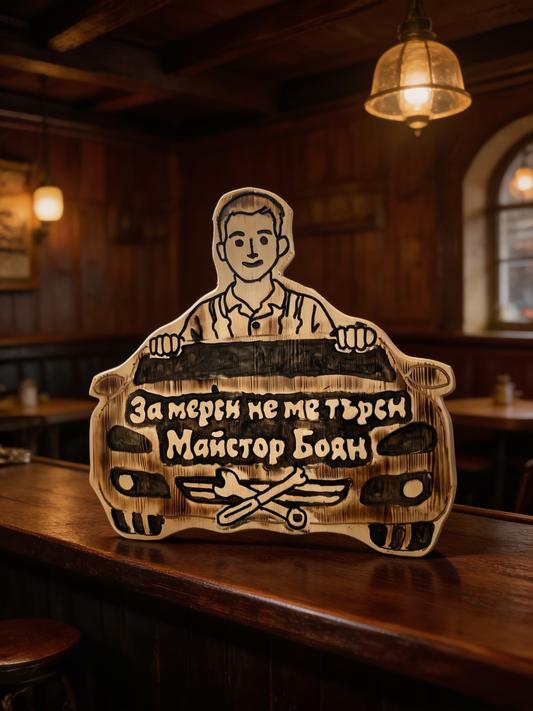 ТАБЕЛА ''ЗА МЕРСИ НЕ МЕ ТЪРСИ"