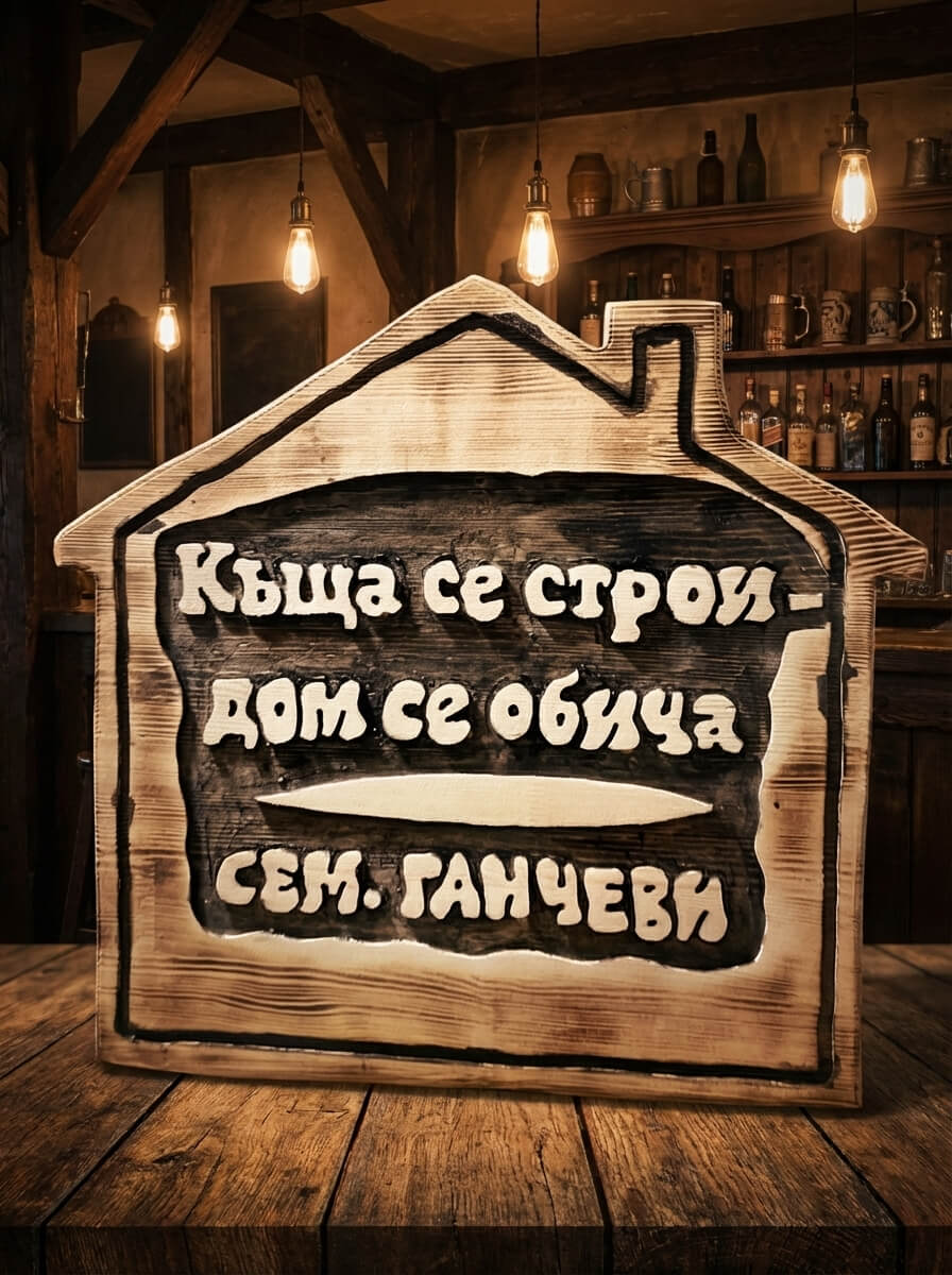 Създай своя уникална табела