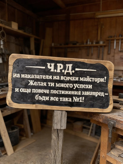 Създай своя уникална табела